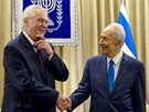 esk prezident Milo Zeman jednal v Jeruzalm se svm izraelskm protjkem...