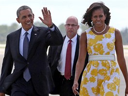 První dáma Spojených stát musí vdy vypadat elegantn a Michelle Obamová to...