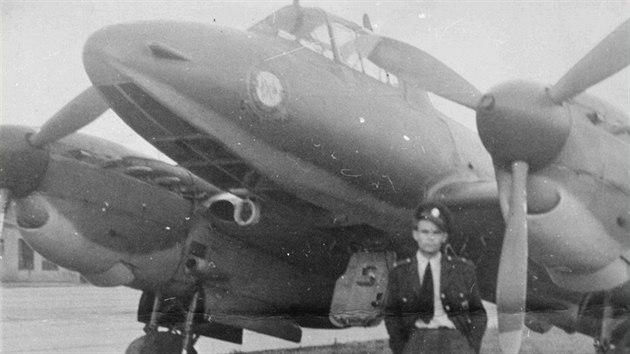 Bombardr Petjakov Pe-2 v s. povlenm letectvu