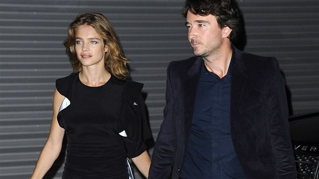 Natalia Vodianova a jej partner Antoine Arnault (29. z 2013)