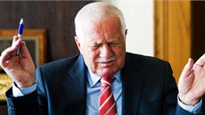 Exprezident Václav Klaus vyzývá k oputní Evropské unie.