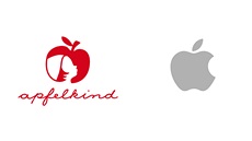 loga Apfelkind a Apple loga Apfelkind a Apple
