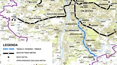 Pražské metro - trasa D / Pankrác - Písnice Pražské metro - trasa D / Pankrác - Písnice