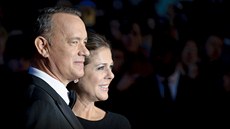 Tom Hanks a Rita Wilsonová (9. íjna 2013)