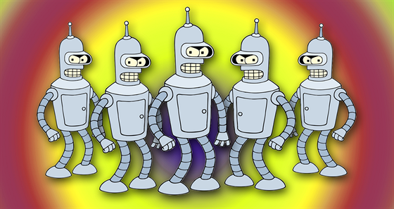 Jestli se vyplní pedpov Matta Groeninga o budoucnosti robot, máme problém