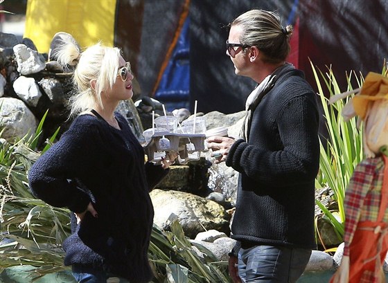 Gwen Stefani a Gavin Rossdale (13. íjna 2013)