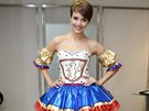 esk Miss 2013 Gabriela Kratochvlov v Moskv nepedvede moravsk kroj, ale...