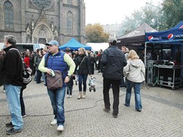 Burgerfest 2013: Ze zaátku se zdálo, e se hodn lidí leklo patné pedpovdi...