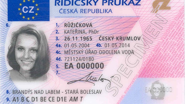 Řidičský průkaz Řidičský průkaz