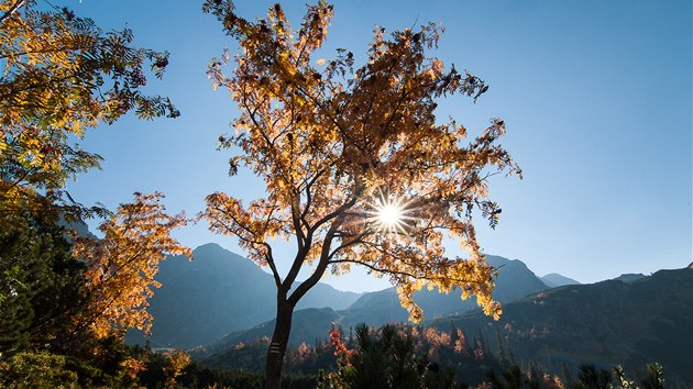 Nebojte se fotit proti slunci. Slovensko, Západní Tatry