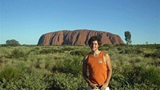Brit James Asquith v Austrálii, ped horou Uluru