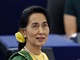 Barmsk opozin vdkyn Su ij v Evropskm parlamentu (22. jna 2013)