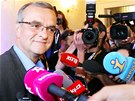 Miroslav Kalousek pichází do volebního tábu TOP 09. (26. íjna 2013)