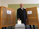 Bohuslav Sobotka hlasoval ve Slavkov u Brna.