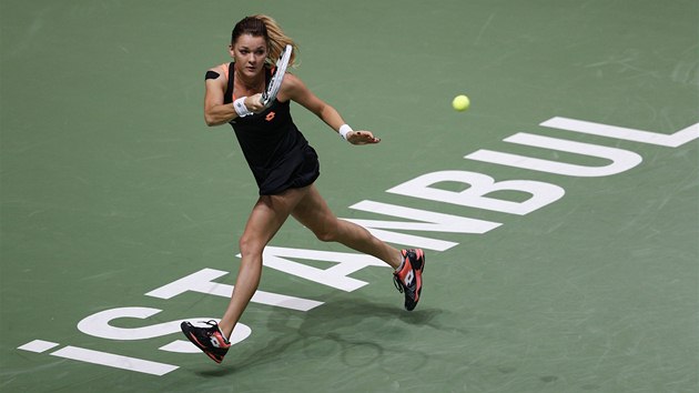Polsk tenistce Agnieszce Radwask Turnaj mistr nevyel, prohrla vechny ti duely.