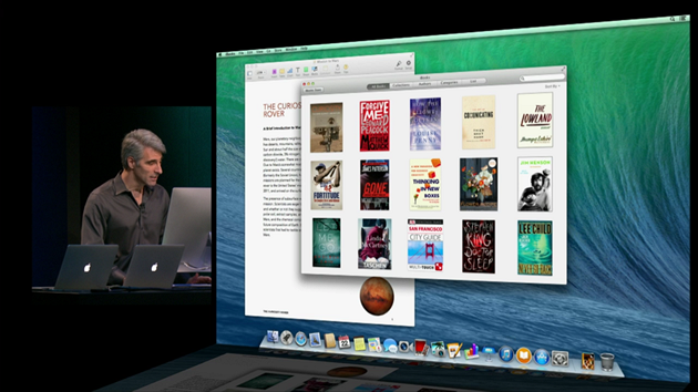 Rozhran operanho systmu OSX Mavericks