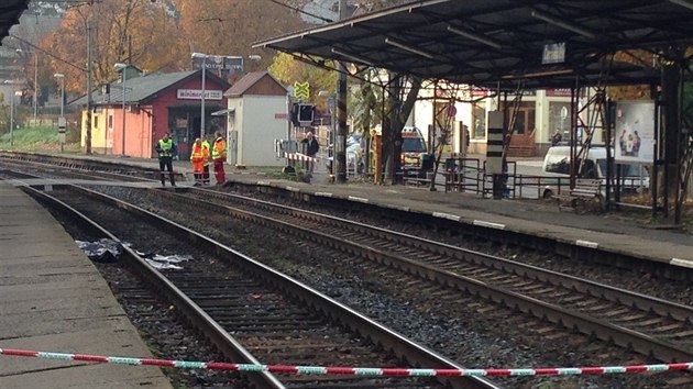 Vlak usmrtil ve vlakov stanici v ernoicch sedmnctiletho chlapce.