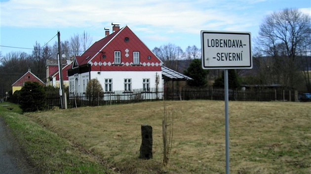 Obec Lobendava, mstn st Severn