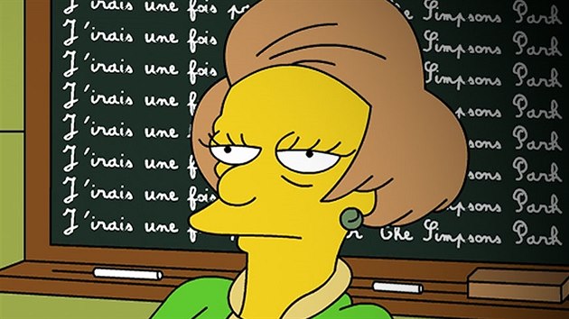 Uitelka Edna se u v estadvact sezn Simpson neobjev.