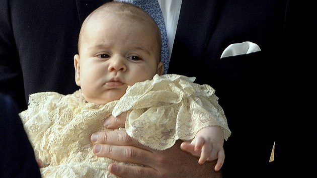 Britsk princ George (Londn, 23. jna 2013)