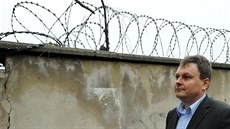 Radim Holeček v ústecké čtvrti Předlice Radim Holeček v ústecké čtvrti Předlice