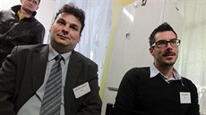Debata politických lídrů pořádaná mf dnes u romské rodiny Tulejových. Debata politických lídrů pořádaná mf dnes u romské rodiny Tulejových.