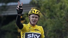 V JAKO VÍTZSTVÍ. Britský cyklista Chris Froome ovládl i poslední závod své