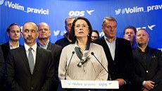 Členové vedení ODS byli z volebního neúspěchu zklamaní. (26. října 2013) Členové vedení ODS byli z volebního neúspěchu zklamaní. (26. října 2013)