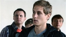 Obránce Vítězslav Brožík obviněný v sázkařské kauze přichází na zasedání... Obránce Vítězslav Brožík obviněný v sázkařské kauze přichází na zasedání...