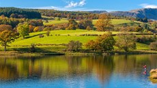 Stohektarové jezero Esthwaite Water kdysi inspirovalo romantického básníka Stohektarové jezero Esthwaite Water kdysi inspirovalo romantického básníka