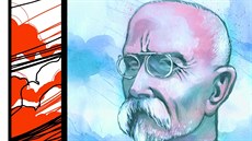 Jak udělat komiks o dějinách čtivě? Petr Novák alias Ticho 762 spolu s autorem... Jak udělat komiks o dějinách čtivě? Petr Novák alias Ticho 762 spolu s autorem...