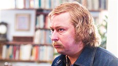 Marek Daniel jako Václav Havel pi natáení seriálu eské století