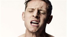 Jamie Bell na plakátu k filmu Nymfomanka od Larse von Triera