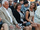 Václav Klaus, Ivana Zemanová a Kateina Zemanová