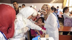 V postiené oblasti ji zaala imunizace, na které se podílí i OSN (30. íjna)
