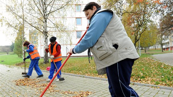 Úklid v Obrnicích.