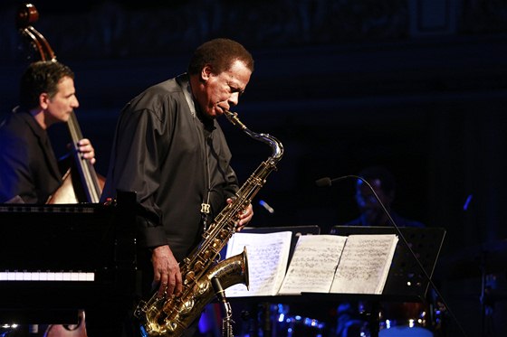 Wayne Shorter Quartet v Lucern, 6. 11. 2013 (John Patitucci, Wayne Shorter)