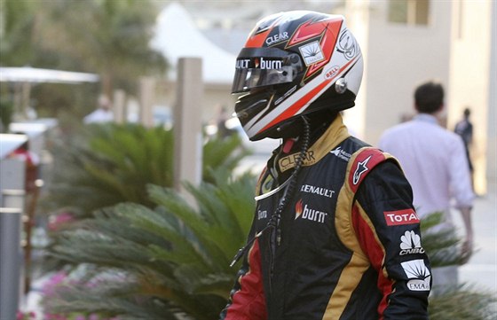 Pro Kimiho Räikkönena ze stáje Lotus skonila Velká cena Abú Zabí krátce po...