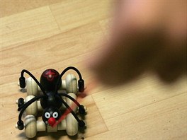 Tahací hraky patí k tm nejoblíbenjím. Tohoto pavouka vyrobil nejvtí...