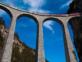 Viadukt Landwasser, výcarsko