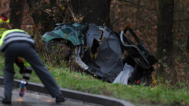 Tragick nehoda na silnici I/27 na vjezdu z Plzn