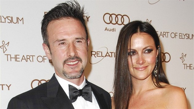 David Arquette a Christina McLartyov