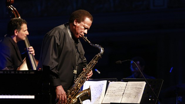 Wayne Shorter Quartet v Lucern, 6. 11. 2013 (John Patitucci, Wayne Shorter)