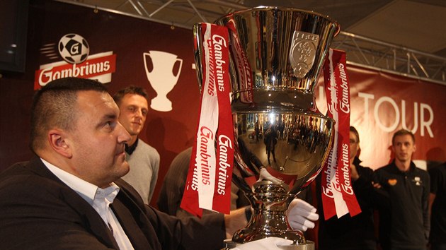 Trophy Tour v Praze v obchodnm centru estka.