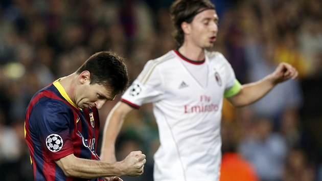 JE TAM! Lionel Messi prv promnil penaltu v duelu s AC Miln.