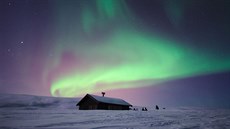 Polární záe nad Skarvassbu, Tromso