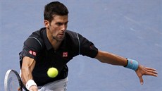 Novak Djokovi na turnaji v Paíi