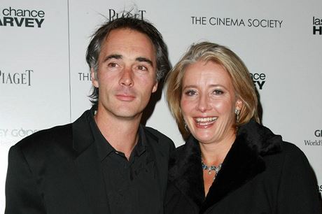 Emma Thompsonová a její druhý manel Greg Wise (2010)