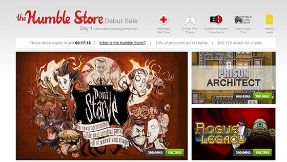 Ilustraní obrázek obchodu Humble Store