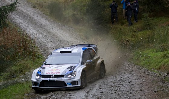 Sébastien Ogier pi Britské rallye